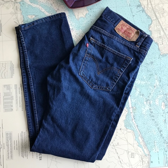 Levi's 501 Dark Wash 31 / 34 - Picture 2 of 8